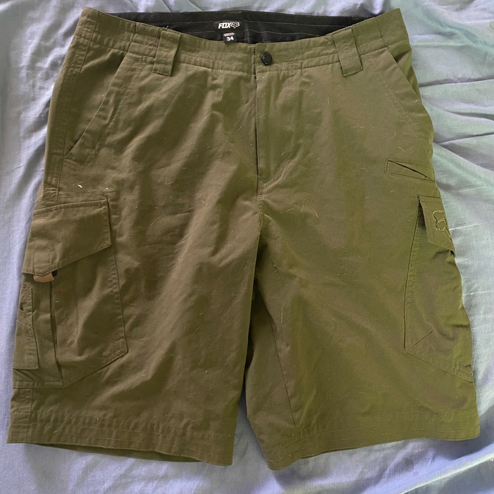 Fox Men's Green Cargo Shorts